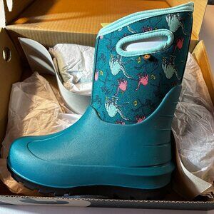 Bogs Boots Dinosaur Rain Boot Youth Size 6 T Rex Dinosaur Jurassic New With Tags